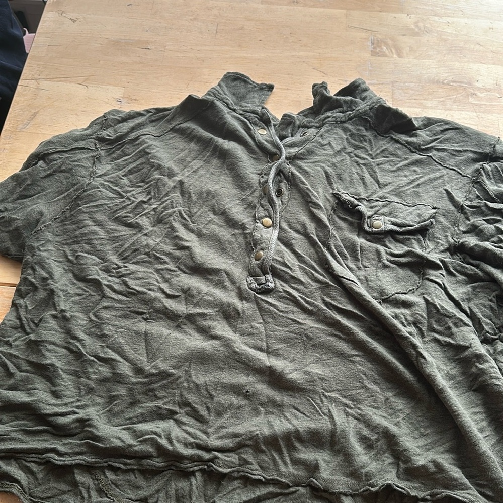 Green shirt